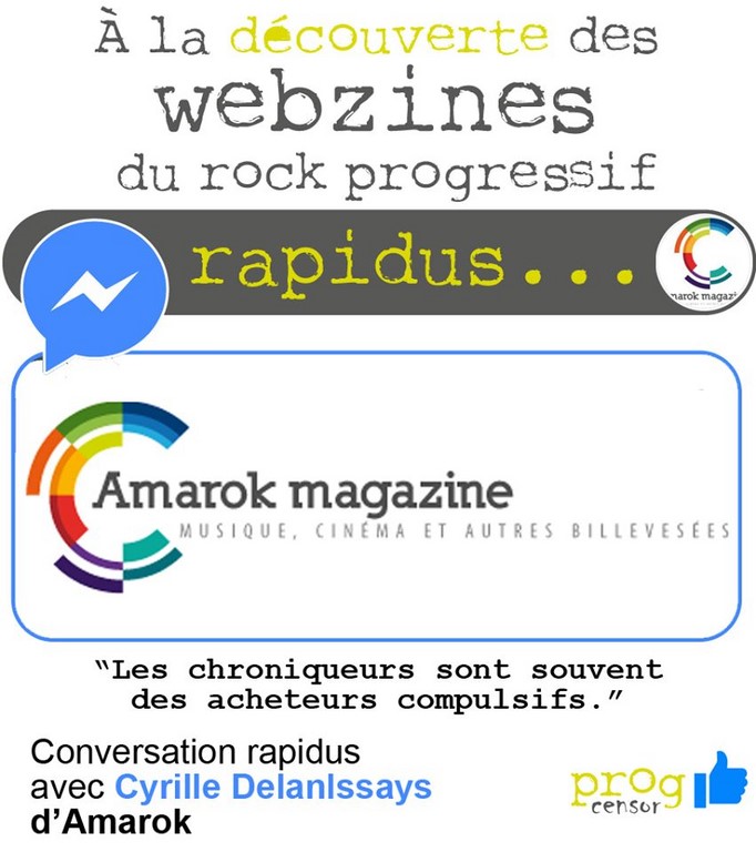 Interview rapidus de Cyrille Delanlssays d'Amarok Magazine