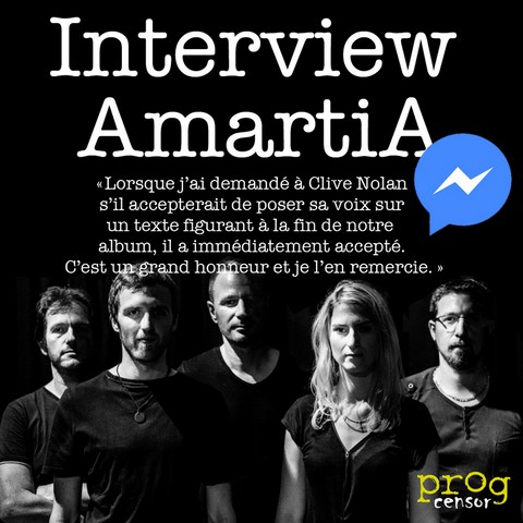 Prog Censor - Interview Amartia