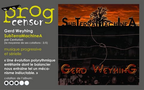Gerd Weyhing - SubTerraMachIneA