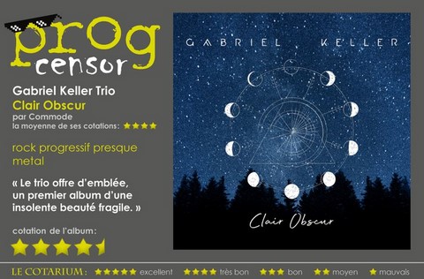 Gabriel Keller trio - Clair Obscur