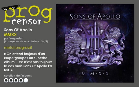 Sons of Apollo - MMXX