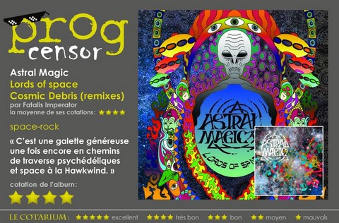 Astral Magic - Lords of space - Cosmic Debris (remixes)