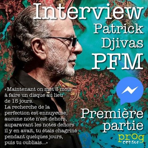 Interview Patrick Djivas (PFM)