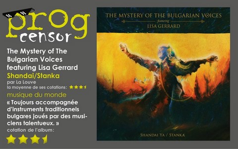 The Mystery of The Bulgarian Voices featuring Lisa Gerrard - Shandai/Stanka 
