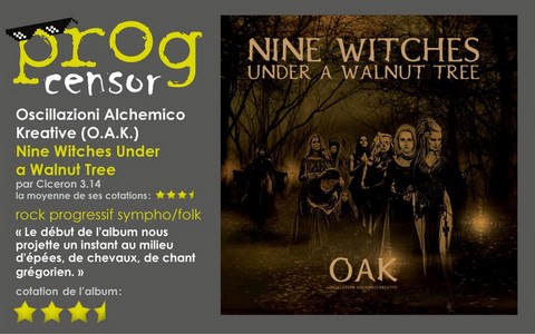 Oscillazioni Alchemico Kreative - Nine Witches Under a Walnut Tree