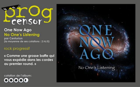 One Now Ago - No One's Listening
