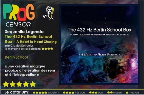 Sequentia Legenda - The 432 Hz Berlin School Box - A Heart to Heart Sharing