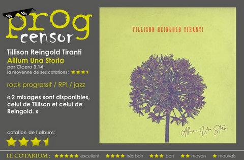 Tillison Reingold Tiranti - Allium Una Storia