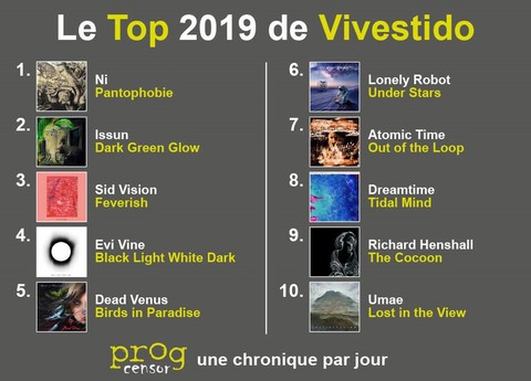 Prog Censor - Top 2019 : Vivestido