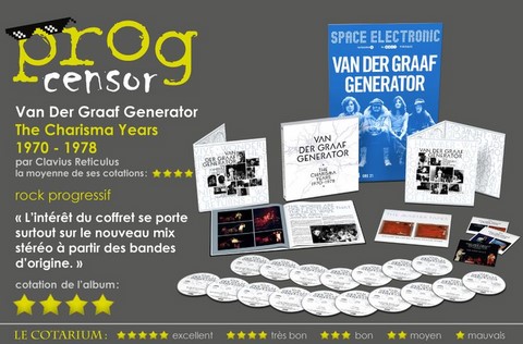 Van der Graaf Generator - The Charisma Years 1970 - 1978