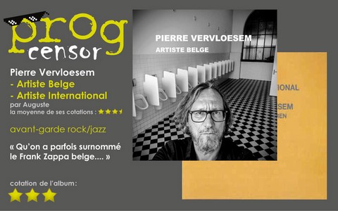Pierre Vervloesem - Artiste Belge - Artiste International