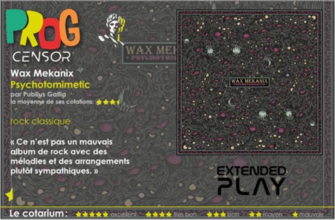 Wax Mekanix - Psychotomimetic